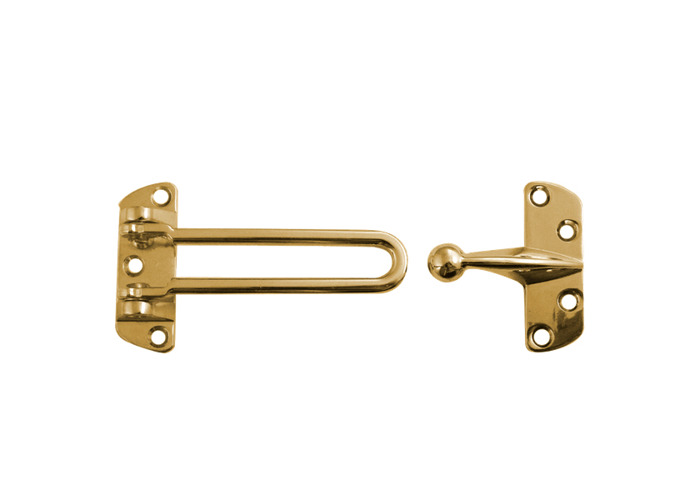 Pack of 1,3,5 Heavy Duty Polished Brass Security Door Restrictor Guard Like ERA