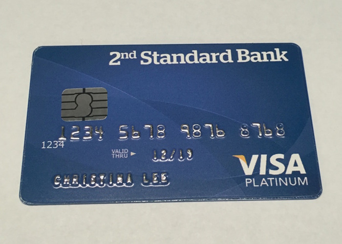 Image of a Fake Credit Card