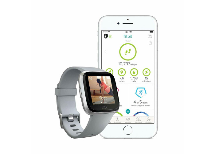 fitbit versa health and fitness smartwatch