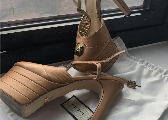 gucci nude shoes