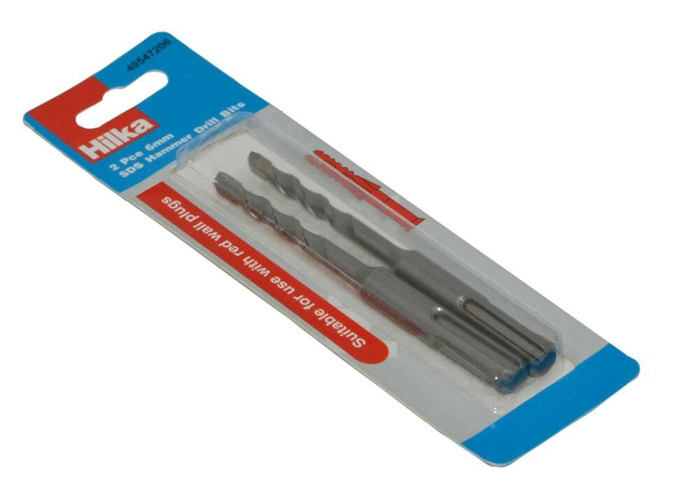 6mm x 200mm PROFESSIONAL MASONRY DRILL BITS IMPACT BIT TUNGSTEN CARBIDE TIP