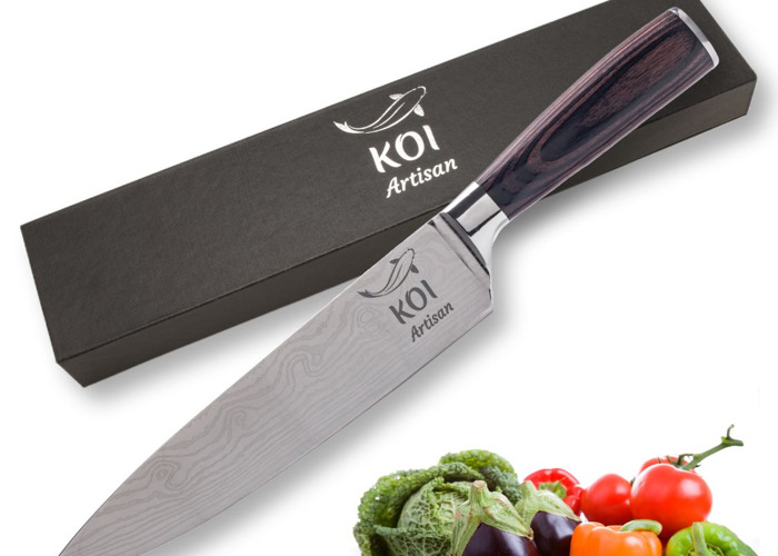Buy Kitchen Knife By Koi Artisan Chefs Knife 8 Inches Stylish