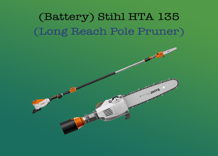 Long Reach Pole Pruner / Chainsaw - Stihl Batteryimage 1