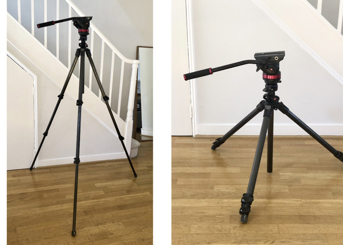 mvh502ah fluid video head with mt055xpro3 tripod