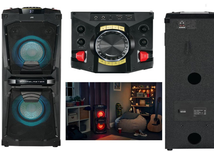 jvc bluetooth party speaker