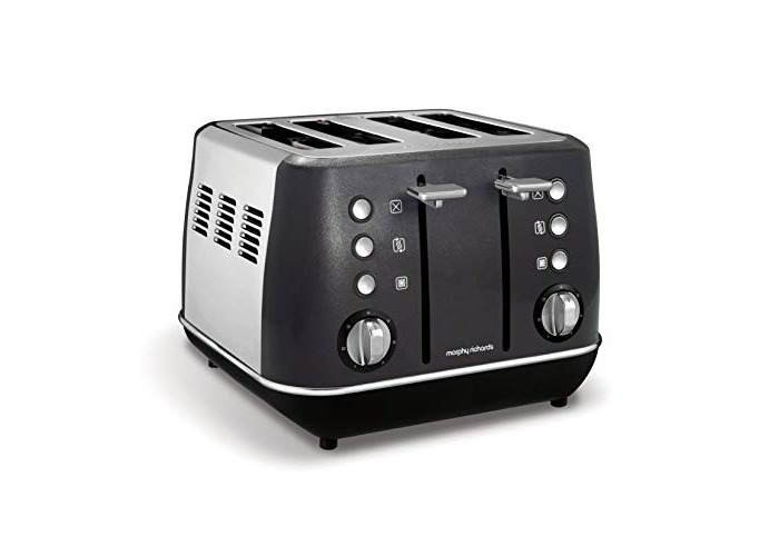 4 Slice Toaster 240105 Black Buy MORPHY RICHARDS Evoke Premium