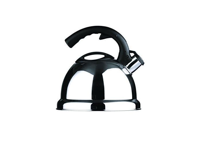 Premier Housewares Whistling Kettle Red 2.5 L Kettle Stainless Stee 25ltr