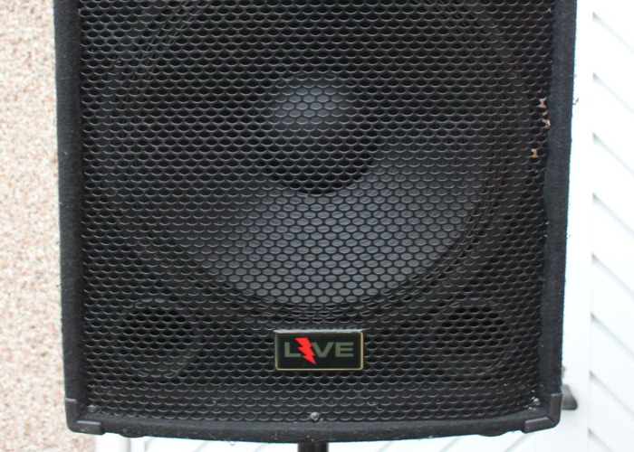 Rent Speaker Boxes: Bass (x2) and 