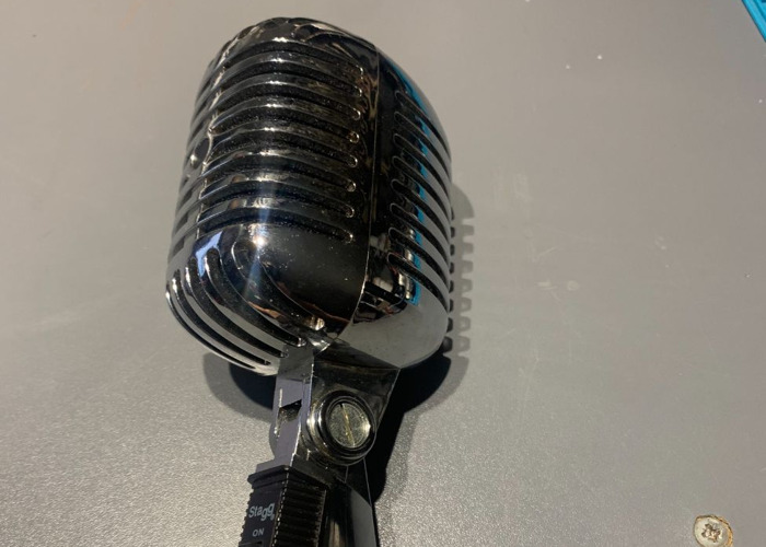 Stagg SUM20 Vocal Dynamic Microphone - USB Cardioid Mic For Podcasting & Recording