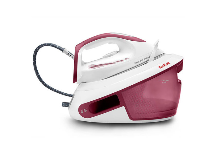 Tefal Access FV1533 2100W Anti-Scale Ceramic Soleplate Steam Iron Red /& White