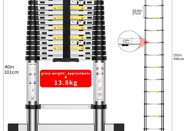 Telescopic Ladder Hire Near Me Fat Llama