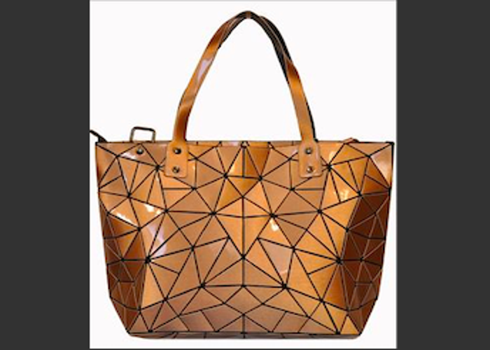 geometric tote