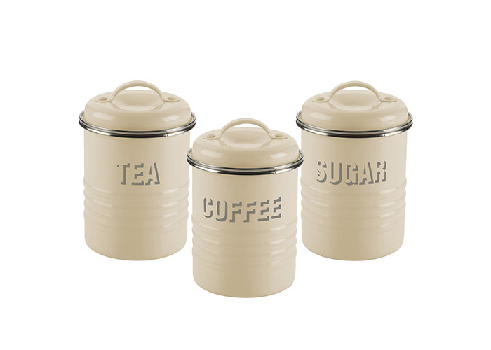cream tea coffee sugar set