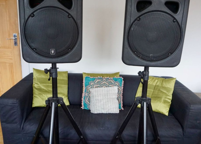 party speakers on rent