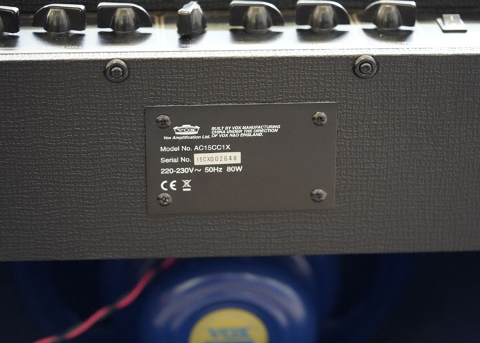 vox celestion amp