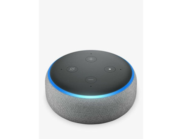 amazon echo dot heather grey