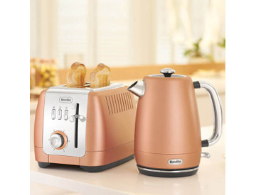 Buy Breville Strata Luminere Rose Gold Strata Luminere Jug Kettle and 2 Slice