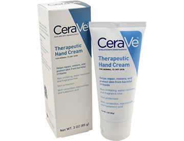 CeraVe Therapeutic Hand Cream, 3 Ounce by CeraVe CeraVe Therapeutic Hand Cream, 3 Ounce by CeraVe