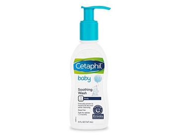 cetaphil baby eczema calming wash