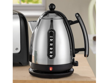 Dualit Polished Chrome Jug Kettle Black Buy Dualit Domus Kettle | Fat Llama
