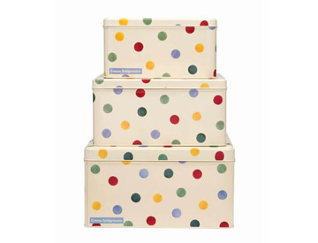 Emma Bridgewater-Polka Dot original long Deep RECT 24x10x7.8cm