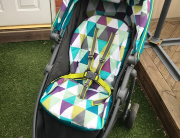 graco evo mini harlequin