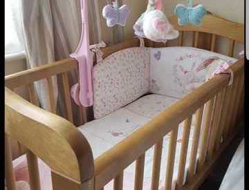 mothercare crib bumper