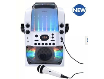 goodmans bluetooth led boombox