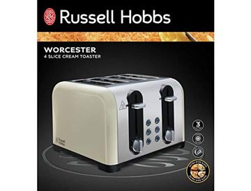 Buy Russell Hobbs 22406 Worcester 4 Russell Hobbs Worcester 22406 toaster