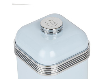 Buy Swan Retro Kitchen Storage Canisters Iron Blue Set Of 3