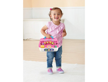 vtech pink cosy kitten carrier
