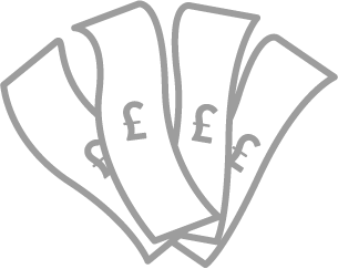 money icon grey
